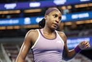 Coco Gauff at the China Open 2024. (Photo: Getty)